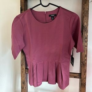 Simply Vera Peplum Top - Size, Small Petite